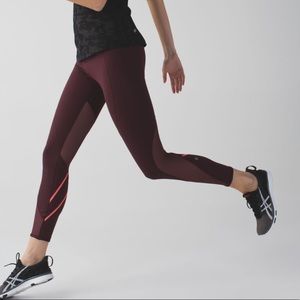 Lululemon All Meshed Up 7/8 Tight